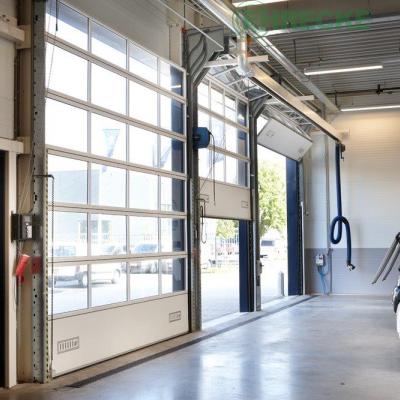 Werkstatt Hub-Falttore